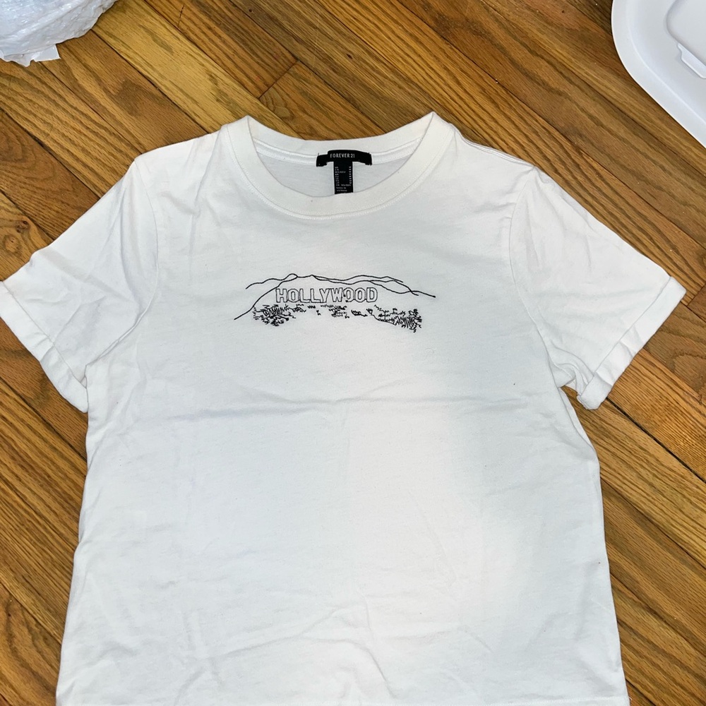 Forever 21 Classic White Tee